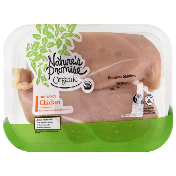 Nature's Promise Organic Boneless Chicken Breast Fresh