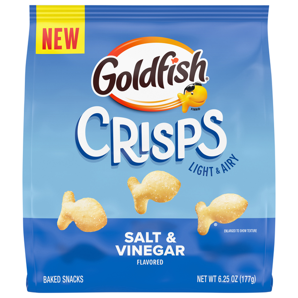 Goldfish Salt & Vinegar Cracker Crisps