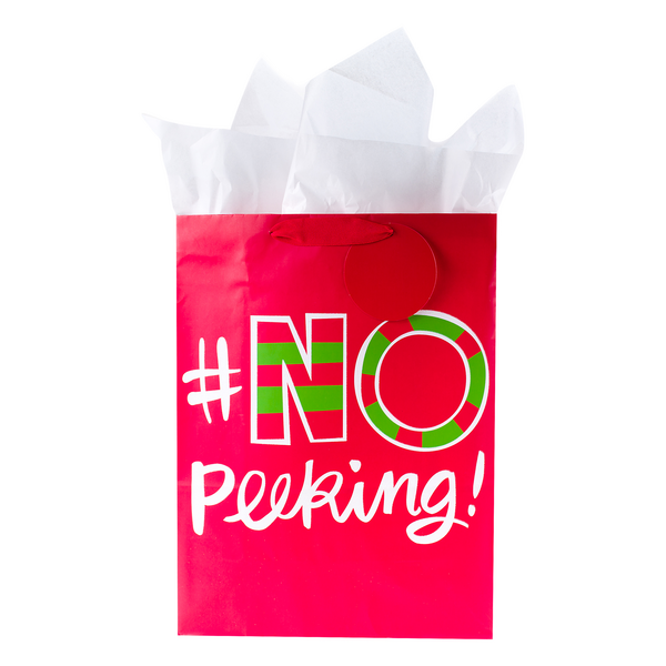 Hallmark Gift Bag with Tissue Paper (No Peeking!) 15 Inch