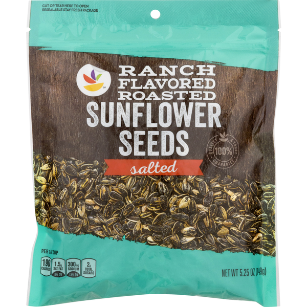 Stop & Shop Ranch Flavored Roasted Sunflower Seeds Salted