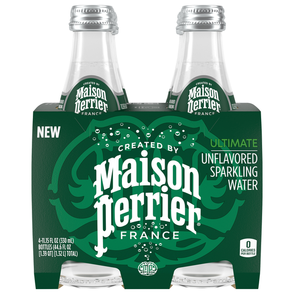 Maison Perrier Unflavored Sparkling Water - 4 pk