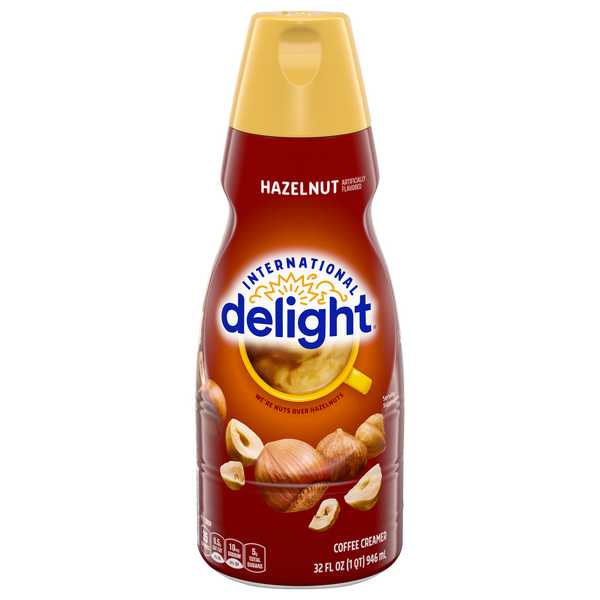 International Delight Hazelnut Flavored Coffee Creamer
