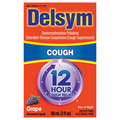 Delsym Cough Suppressant 12 Hour Relief Extended Release Grape Liquid