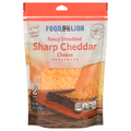 Food Lion Natural Fancy Shredded Sharp Cheddar Cheese