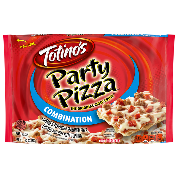 Totino's Combination Party Pizza Frozen