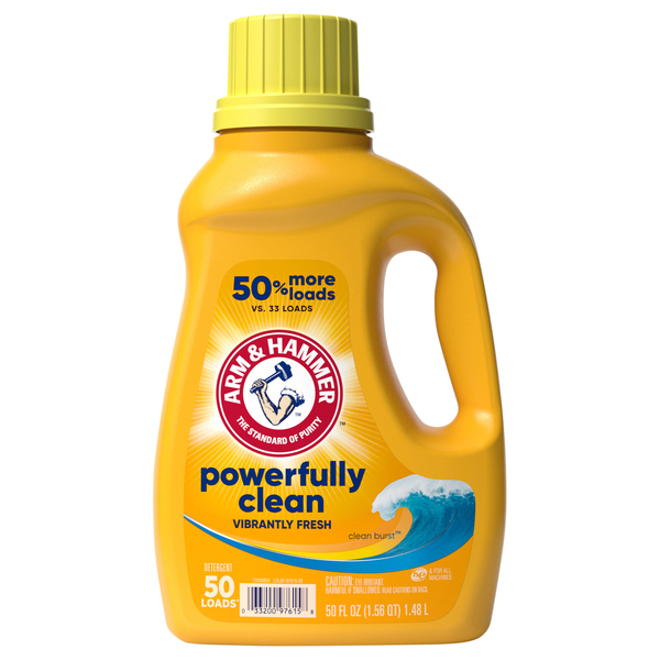 Arm & Hammer Clean Burst Liquid Laundry Detergent