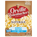 Orville Redenbacher's Naturals Simply Salted Microwave Popcorn - 12 ct