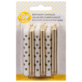 Wilton Gold Combo Birthday Candles