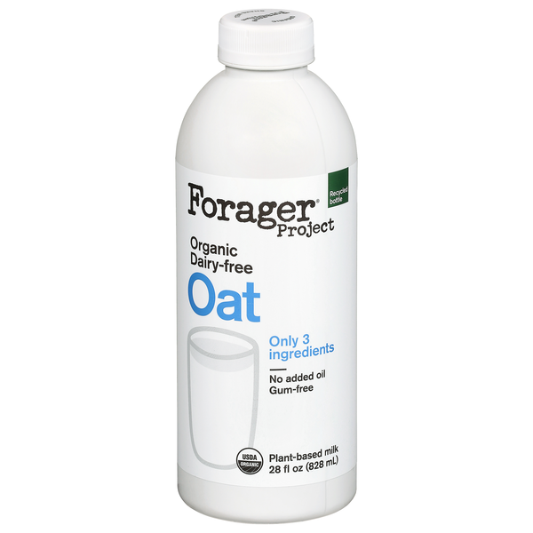 Forager Project Organic Dairy-Free Plant-Based Oatmilk