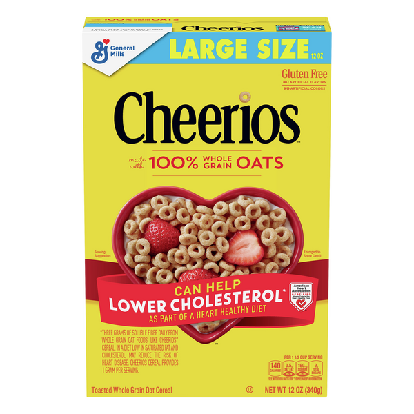 Save on Cheerios Cereal Gluten Free Large Size Order Online Delivery