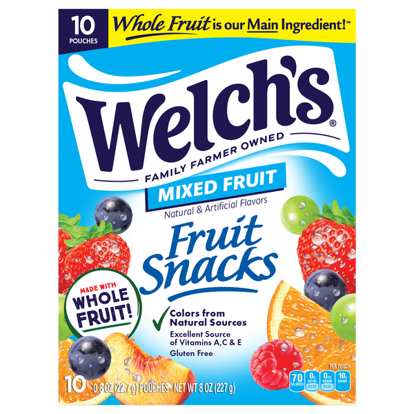 Welch's Fruit Snacks Mixed Fruit - 10 ct