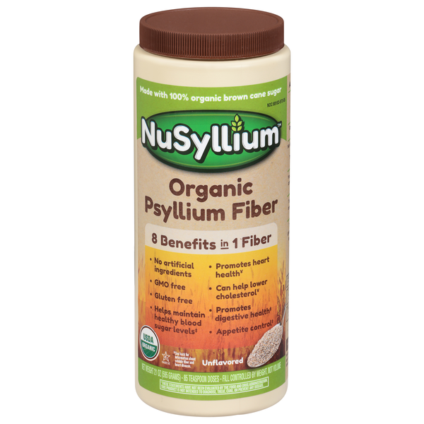 NuSyllium Psyllium Fiber Unflavored Organic