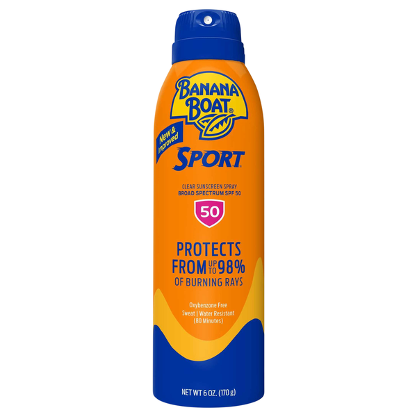 Banana Boat Sport Ultra Clear Sunscreen Lotion Spray SPF 50