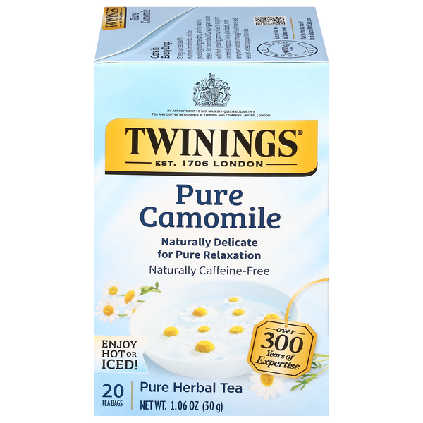 Twinings Caffeine Free Pure Camomile Herbal Tea Bags