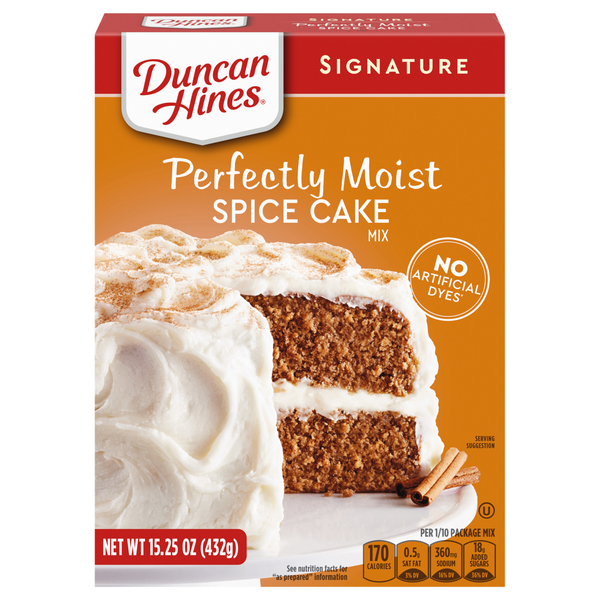 Duncan Hines Signature Perfectly Moist Spice Cake Mix