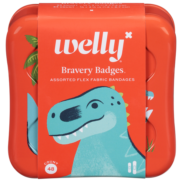 Welly Bravery Bandages Assorted Flex Fabric Bandages