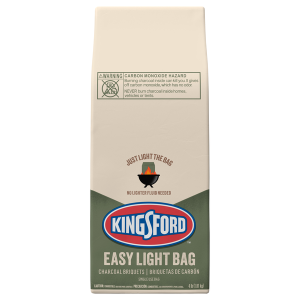 Kingsford Charcoal Briquets Easy Light Bag