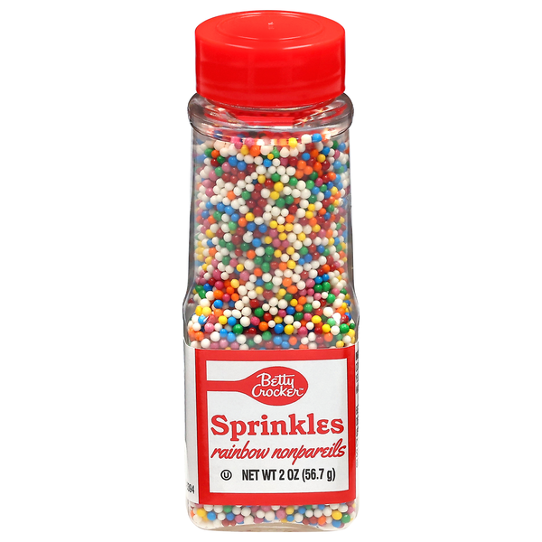 Betty Crocker Rainbow Nonpareil Sprinkles