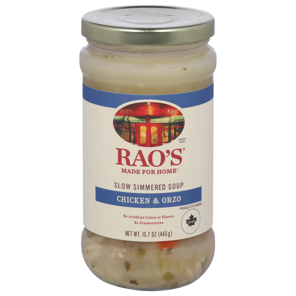 Rao's Slow Simmered Chicken & Orzo Soup