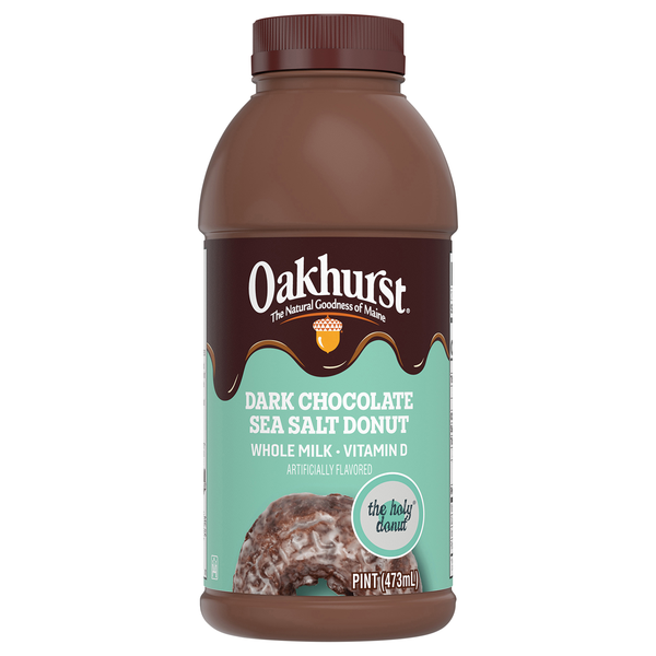 Oakhurst Dark Chocolate Sea Salt Donut Flavored Milk