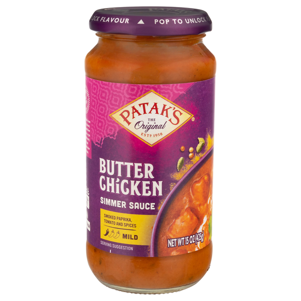 Patak's Mild Butter Chicken Simmer Sauce