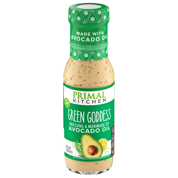 Primal Kitchen No Dairy Green Goddess Dressing & Marinade with Avocado Oil