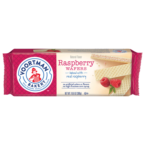 Voortman Raspberry Wafer Cookies