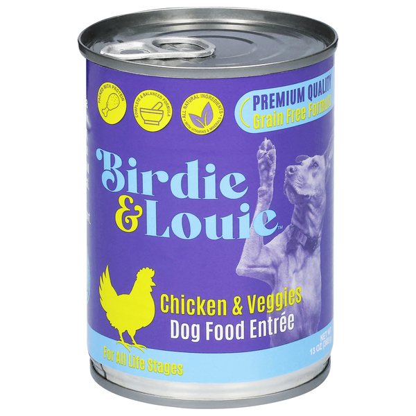 Birdie & Louie Chicken & Veggies Entree Wet Dog Food