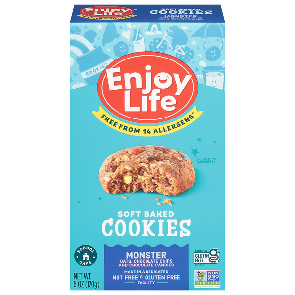 Save on Enjoy Life Soft Baked Cookies Monster Nut & Gluten Free Order