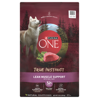 Purina ONE True Instinct Lean Muscle Support Beef Adult Dry Dog Food