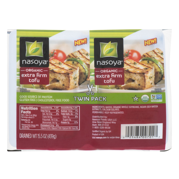 Save On Nasoya Extra Firm Tofu Twin Pack 2 Ct Order Online Delivery Giant