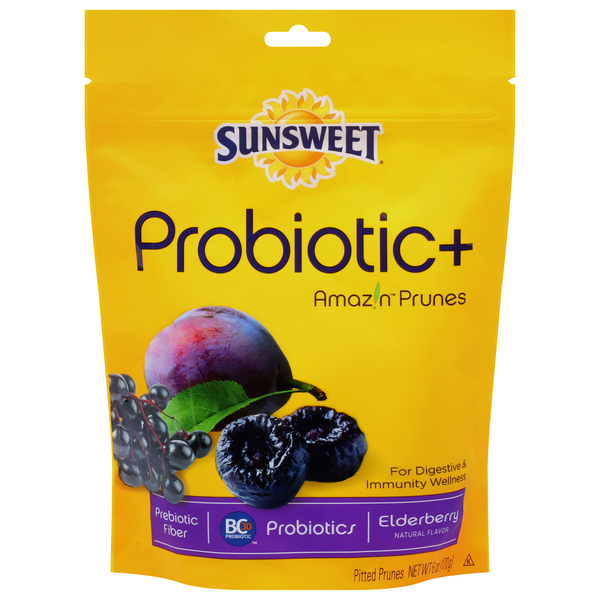 Sunsweet Probiotic+ Amazin Elderberry Pitted Prunes