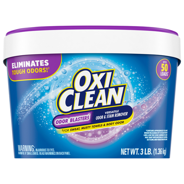 OxiClean Odor Blasters Versatile Odor & Stain Remover Powder