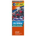 Hefty Slider Half Gallon Freezer Bags