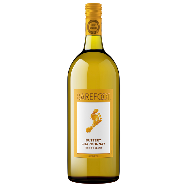Barefoot California Chardonnay Buttery Wine