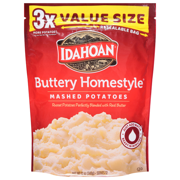 Idahoan Buttery Homestyle Mashed Potatoes Value Size