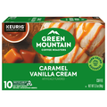 Green Mountain Caramel Vanilla Cream Flavor Light Roast K-Cup Coffee Pods