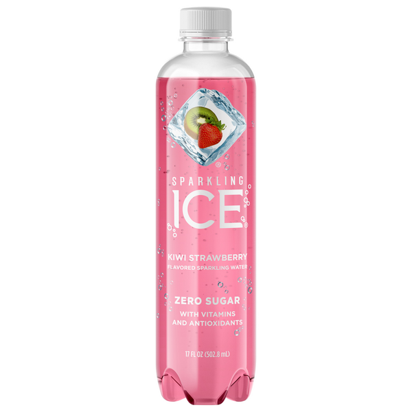 Sparkling Ice Zero Sugar Kiwi Strawberry Sparkling Water