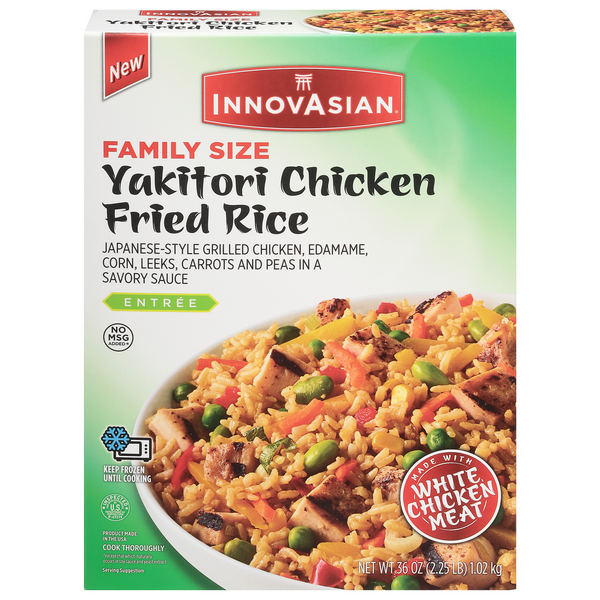 Save on InnovAsian Yakitori Chicken Fried Rice Entree Family Size Order