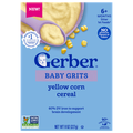 Gerber Baby Grits Yellow Corn Cereal