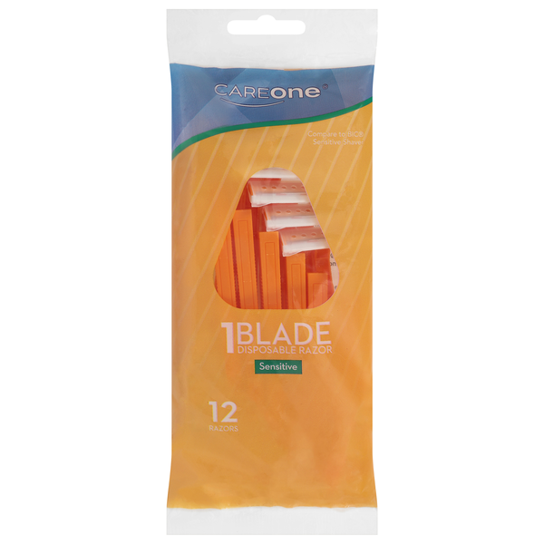 Save on CareOne One Blade Razors Shaver for Sensitive Skin Disposable ...