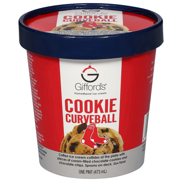 Gifford's Cookie Curveball Ice Cream