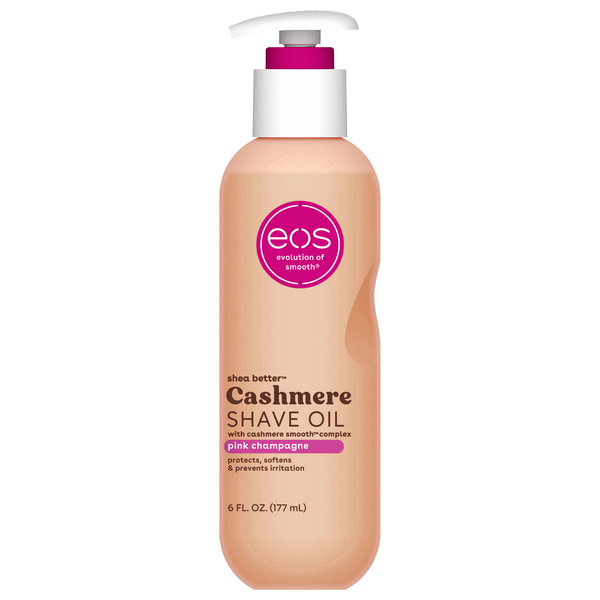 eos Pink Champagne Cashmere Shave Oil