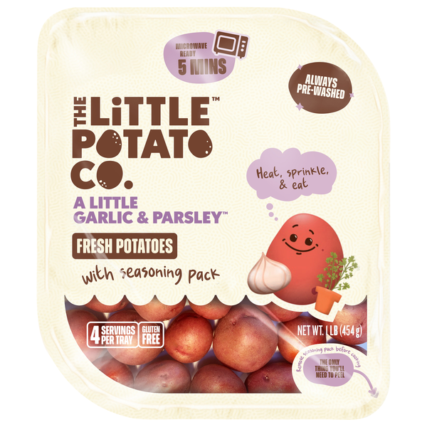 The Little Potato Co. Garlic & Parsley Fresh Potatoes with Seasoning