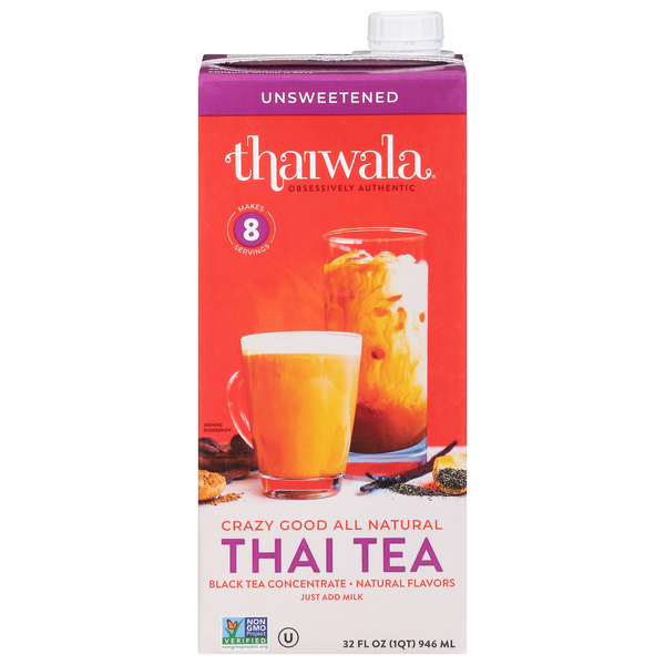 Save on Thaiwala Thai Tea Concentrate Unsweetened All Natural Order