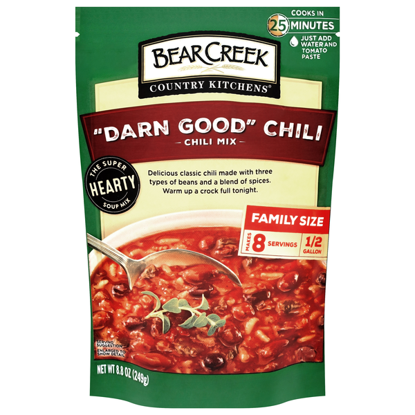 Bear Creek Country Kitchens Darn Good Chili Mix Family Size