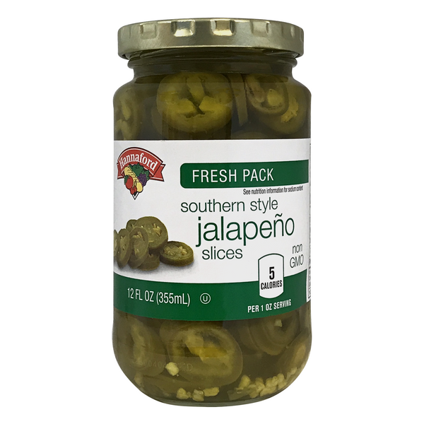 Hannaford Fresh Pack Southern Style Jalapeno Peppers Slices