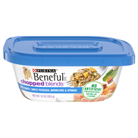 Purina Beneful Chopped Blends Turkey Sweet Potato Rice Adult Wet Dog Food