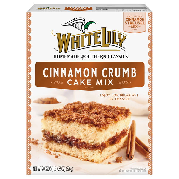 White Lily Cinnamon Crumb Cake Mix