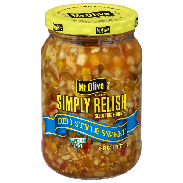 Mt. Olive Deli Style Sweet Clearly Relish